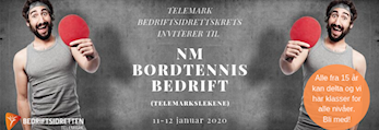 NM Bordtennis Bedrift